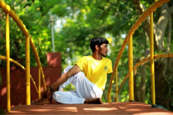 Yoga Sandesha-Half Spinal Twist