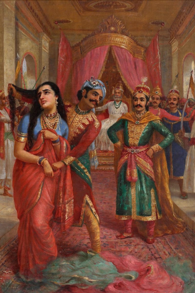 Draupadi by Raja Ravi Varma